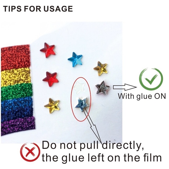 Rainbow Body Stickers - Picture 4 of 6